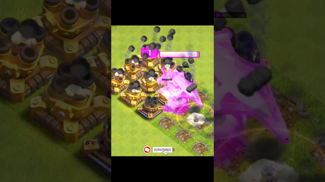 Lvl 1 Giant Gauntlet vs All Level Multi-Mortar Formation - COC | #clashofclans #cocshorts #shorts