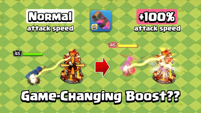 What Can You Do with +100% Attack Speed? | Clash of Clans