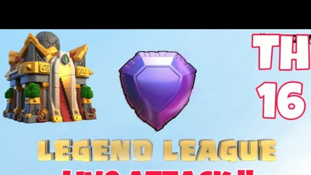 Clash Of Clans Legend League Hits Day 3 | TH16 Attack Strategy | COC Live !!