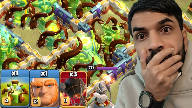 NEW TOWN HALL 16 OVERGROWTH SPELL surprised the ENEMY | Clash of clans(coc)