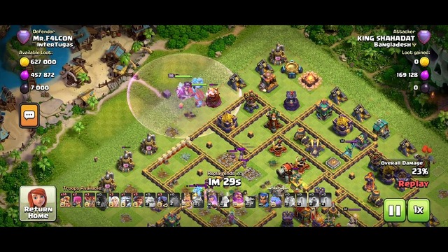 clash of clans town hall 16 easy 3 star live attack