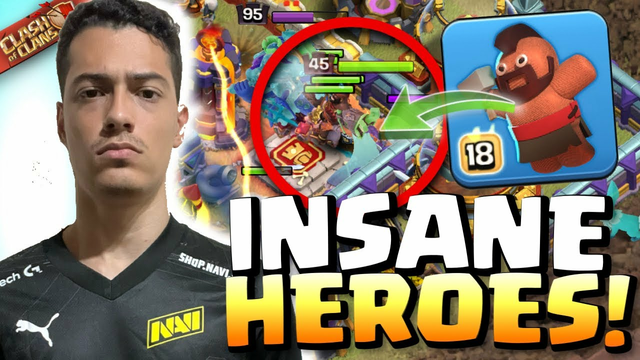 Pcastro gets INSANE HERO VALUE with Hog Puppet and Healer Puppet! Clash of Clans