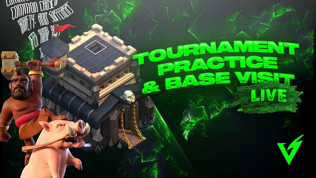 TH9 TOURNEY PRACTICE + BASE VISIT | CLASH OF CLANS LIVE #shortsfeed #ytshorts #coc #coclive