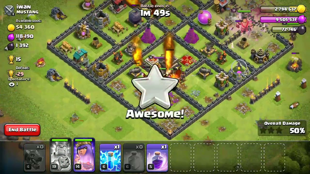 How not to 3 star in Clash Of Clans#ferz coc plz subscribe