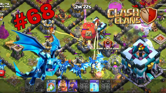68/365 Attack (TH13 Electro attack ) ( Clash of Clans ) #clashofclans #supercell #clashersmit007