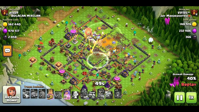 Clash of Clans|100% Loot|3 Stars #coc #clashofclans