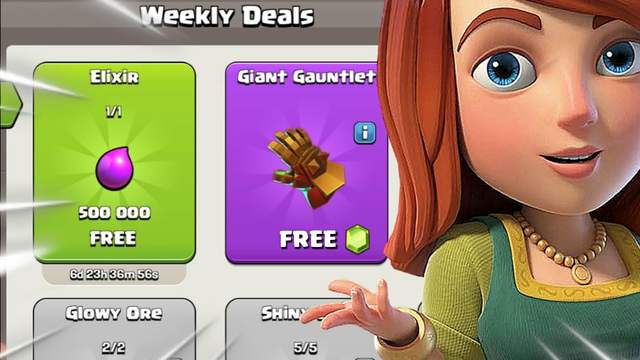 How To Get Giant Gauntlet Epic Hero Equipment for Free in Clash of Clans - coc