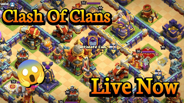 clash of clans live . Sagor Gaming