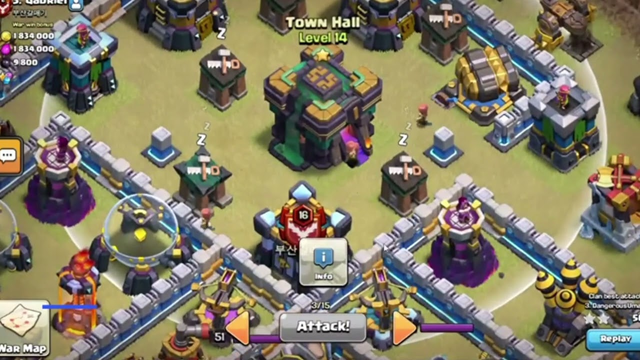 Unbelievable Attack On Th14 By New Upgraded Th11 In Clash Of Clans. #subscribe #gaming #viral