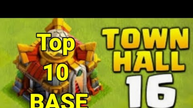 Clash of Clans Town Hall 16 (Top 10 ) Base Enjoy Full video