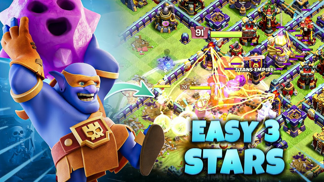 Dominate TH16 with the Best Clash of Clans Attack Strategy: SUPER BOWLERS