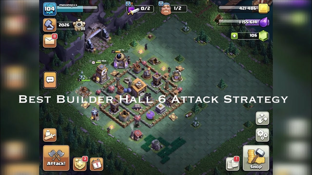 BEST BUILDER BASE 6 ATTACK STRATEGY! CLASH OF CLANS 2024