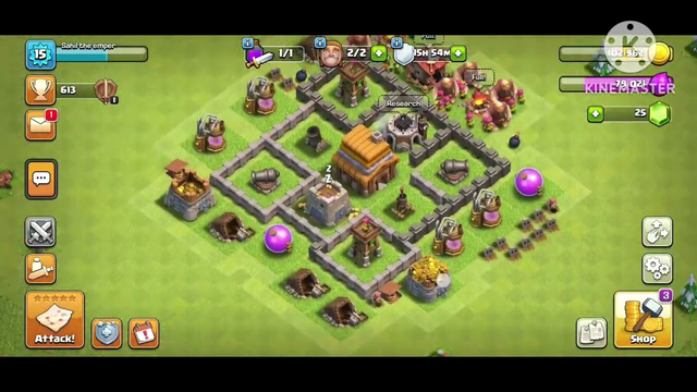clash of clans match for moving to town hall 5#1k