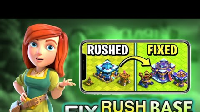 Fixing a Rushed Base: Clash of Clans Guide @clashofclan