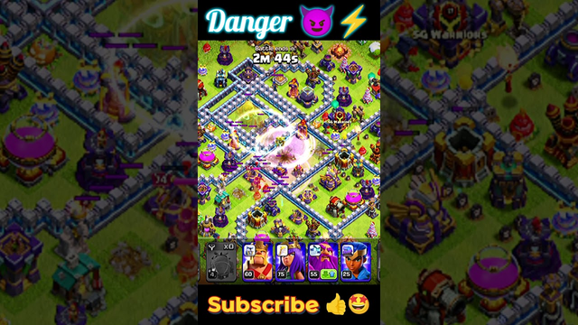 OP Super Archers Blimp (Clash of Clans)#clasher #coc #clashofclans #supercell #gaming