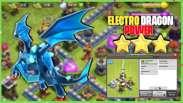 #1 Strategy for Town Hall 12 for everyone Electro DRagoN (Clash of Clans)