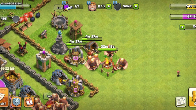 clash of clans Townhall level 5