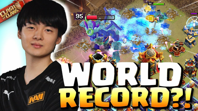 STARS attempts the ONLY World Record that MATTERS right now! SPEED! Clash of Clans