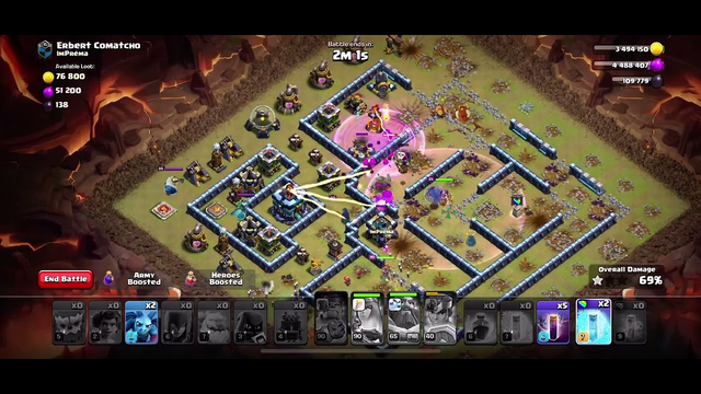 War attack Clash of Clans 2024