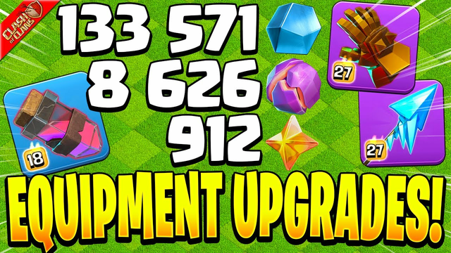 Going on a Hero Equipment Spending Spree! - Clash of Clans