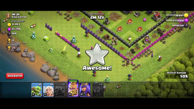 CLASH OF CLANS SIMPLE ATTACK