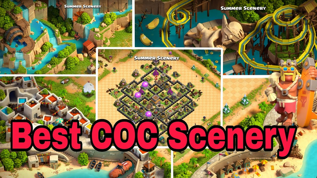 Best scenery in Clash of clans #coc #shivlfc