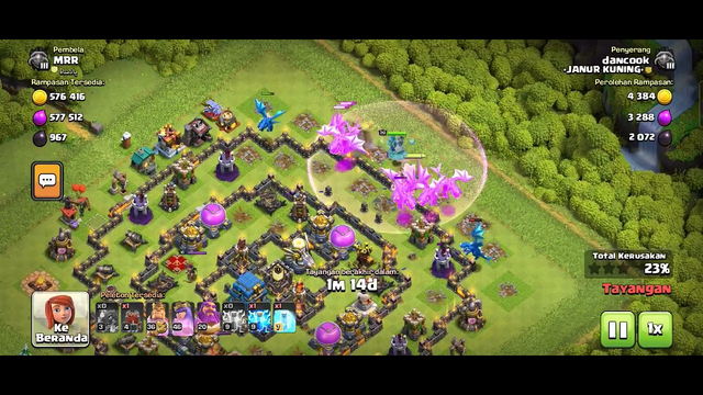 Clash Of Clans Attack th 12