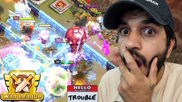Rank 1 is in Trouble In CLAN WAR LEAGUE | Clash of clans(coc)