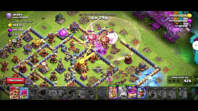 Clash of Clans _ Easy combo TH16