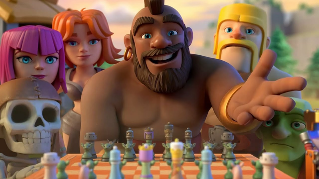 Chess, but Clash of clans sound effects | Chessclash |