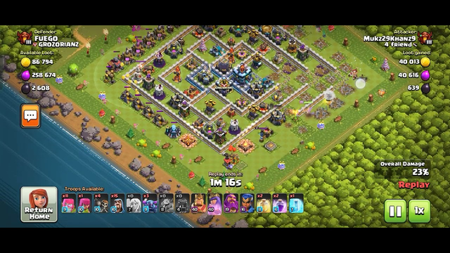 Clash of clans (Spam Halloween event troops)