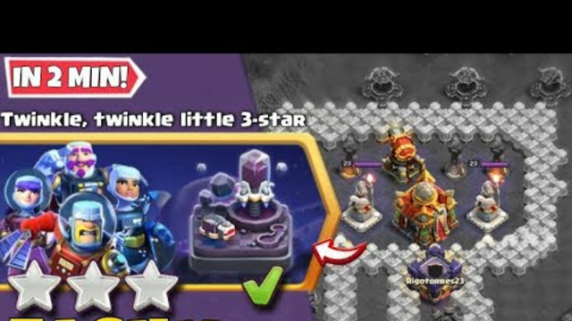 Easily 3 Star Twinkle Twinkle Little 3 Star Challenge (Clash of Clans)