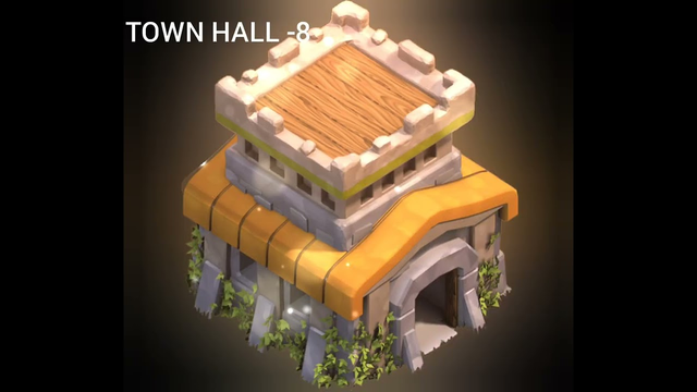 Every Town Hall in clash of clans 2024 #coc #youtubeshorts #viral #trending #townhall