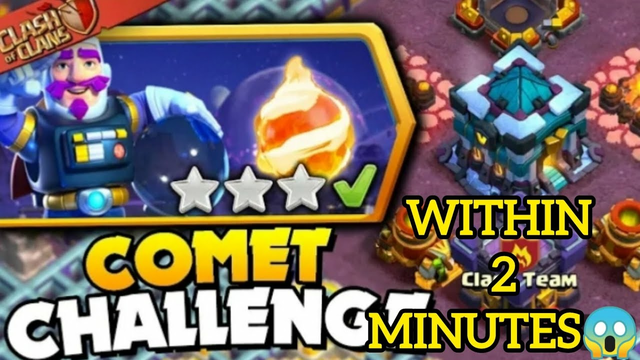 How To Complete COMET ME BRO Challenge in Clash of Clans//#clashofclans #viral #challenge #video.