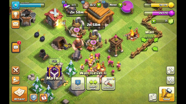 Clash of clans episode 3:not very edited..