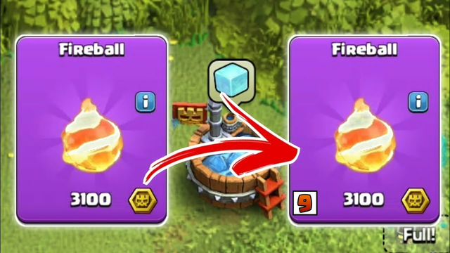 Unlocked new epic equipment Fireball in (clash of clans)!!!