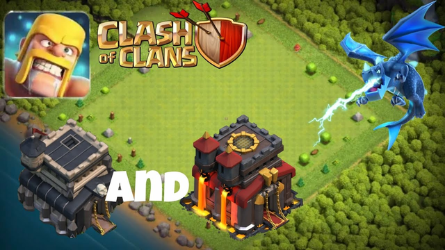 clash of clans power of super dragon