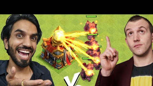 Most Fun war Indian vs International YouTubers (Clash of Clans)