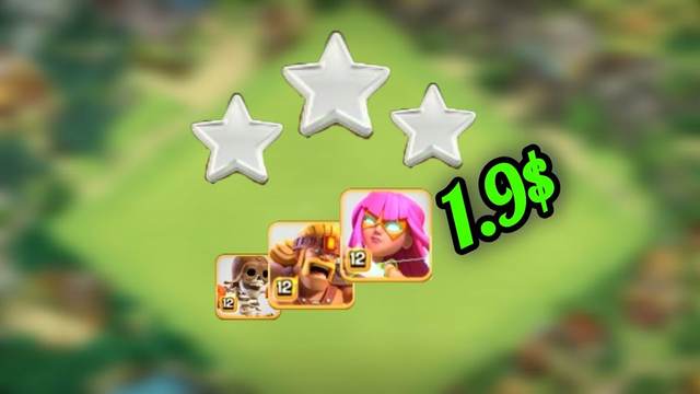 clash of clans. I made 16 three stars with Super Berber