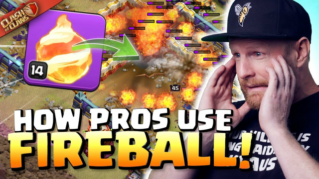 PROs use FIREBALL in the most UNEXPECTED WAY!INSANE! Clash of Clans