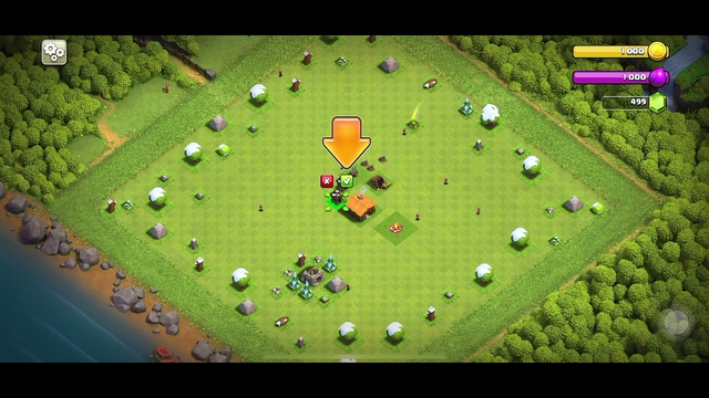 First time in Clash of Clans game