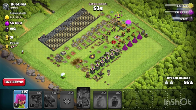 Game Clash of Clans || Yusuf win and stole a lot of treasure