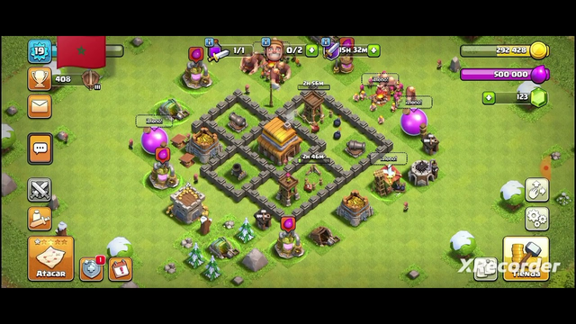 Clash of Clans i get back to the Village