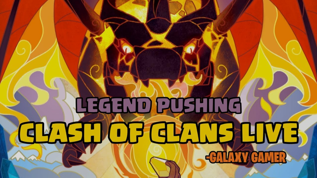 [Eng] Pushing to legends, super dragons on legends, Clash of clans live