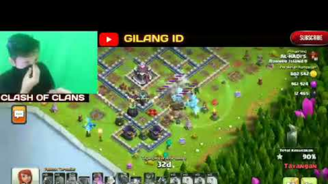 naga elektro th 14 vs defense th 15 clash of clans -  Gilang ID