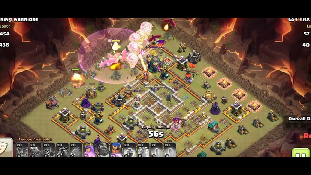 coc clash of clans .war attack strategy .th12