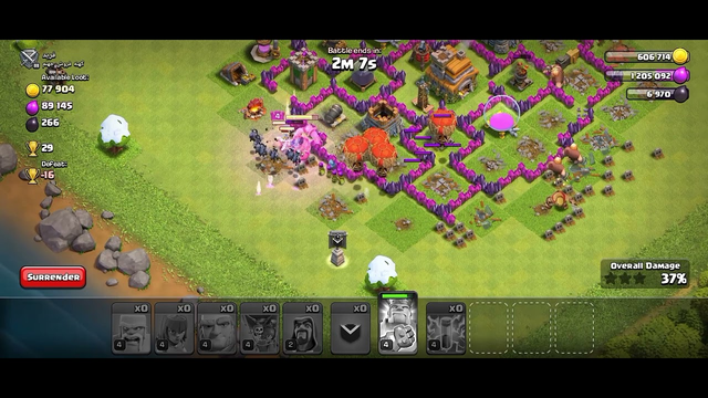 Raiding in other village : Clash Of Clans #Gameplay2