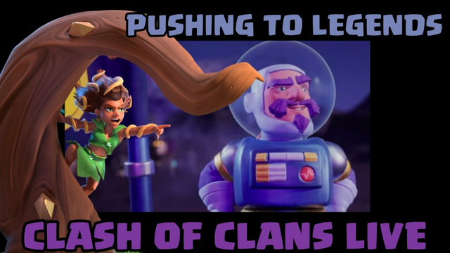 [Eng] Pushing to legends, Clash of clans live