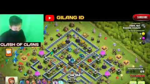 cara sederhana menyerang base th 13 max Clash Of Clans  - Gilang ID