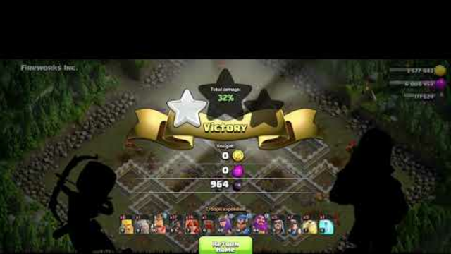 THREE STAR FIREWORKS INC  A  SINGLE PLAYER CHALLENGE .... (Clash of Clans)